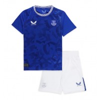 Camisa de time de futebol Everton Ashley Young #18 Replicas 1º Equipamento Infantil 2024-25 Manga Curta (+ Calças curtas)